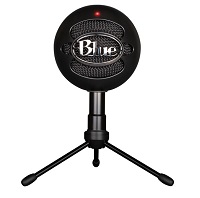 Logitech microfono profesional blue snowball ice negro USB